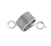 Tbest Bague à Tricoter en Acier Inoxydable, dé à Coudre Durable | Conception compacte, portable pour un rangement facile, aide à maintenir la tension du fil