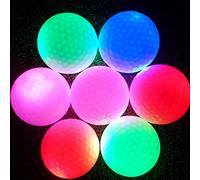 Tbest Balle De Lumineuse,1 Pcs LED Nuit Balles De Lumineuses Balles De Lumière Incandescente Longue Durée Réutilisable Tir Lumineux Nuit Bagliore Balle De Électronique pour Dark Night Pratique,Vert