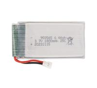 Tbest Batterie Quadcopter Lithium, 3,7 V 1800mAh XH2.54 Plug Rechargeable Drone Lipo Battery pour A6 H68
