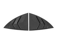 Tbest Becquet de Fenêtre Latérale, Séparateur de Lisse, Couvercle D'ombre de Remplacement, Matériau ABS pour Modèle Y 2021 à 2023, Ensemble de 2 Pièces (Aspect Fibre de Carbone)