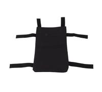 Tbest Béquilles, Sac de Rangement pour Petits Objets avec STS, Sac de Rangement pour Marcheur Portable, de Béquille sous Les Bras, de pour Marcheur 20 * 30 Cm Noir