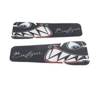 Tbest Bike Crank Protection Sticker ， Film de Protection Contre la Manivelle de VTT à Vélo, Film de Modification des Autocollants, Décoration de Cyclisme, Paire Gauche et Droite, Style