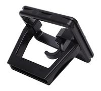 Tbest Bloc de Support Avant de Vélo en Alliage D'aluminium Noir, Coque de Support Avant à 3 Trous pour pour Vélo Pliant Dahon, Durable et Léger