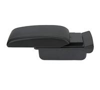 Tbest Boîte d'Accoudoir de Voiture Boîte de Rangement de Console Centrale avec Port de Chargement USB Porte-gobelet Intérieure de Remplacement pour Rio3 K2 2012?2017 de Rangement Intérieure
