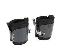 Tbest Bottes d'inversion pour Barre de Traction, Support de Cheville à 2 Crochets avec Bande Antidérapante pour Exercices du Dos et des Abdominaux