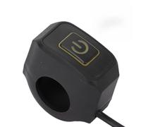 Tbest Bouton de Commande Universel pour Interrupteur de Guidon, Klaxon de Phare en Métal ABS Durable et étanche pour Motos, Vélos ATV, 22mm (YELLOW)