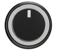 Tbest Bouton de Contrôle de Température Ca de Chauffage 84141127 de Remplacement pour 1500 08-17 et 1500, Bouton de Cadran en Plastique Abs, Ajustement OEM, Résistant aux Rayures et Résistant