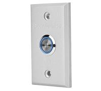 Tbest Bouton de Déverrouillage de Porte, Conception en Aluminium Durable | Convivial, Push-to-open, Compatible avec les systèmes de contrôle d\'accès