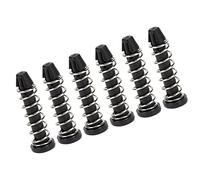 Tbest Broches de Montage pour Dissipateur Thermique, 100 Pièces, 18.6mm, Ensemble de Fixations pour Refroidisseur de Processeur en Nylon pour une Dissipation Thermique Sécurisée et des Performances