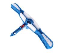 Tbest Brosse à Tête d'aspiration pour Piscine, 2 Pouces, Conception pour Piscines Creusées, Poils en Nylon, Nettoyage sans Effort des Murs et des Sols, Compatible avec la Plupart des Systèmes de