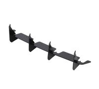 Tbest Bumper à Pare-chocs SPOILER LIP GLOSSY Black High Performance Amélioration Aérodynamique pour A Class W176 AMG 2013 à 2018 PP Durable PP Matériau
