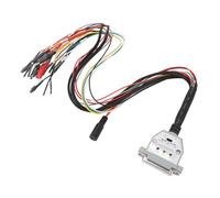 Tbest Câble de Banc de Démarrage à 3 Lumières LED DB25 avec Interrupteur ECU Pinout pour SM2 Pro J2534 VCI Lecture écriture Batt VCC Kline CANL