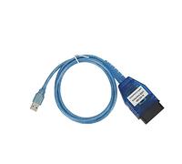 Tbest Câble D'outil de Diagnostic de Voiture, Câble K D CAN OBD2 FT232RL Puce avec Commutateur D'interface USB de Remplacement pour E60 E61 E70 E81 Protocole K LINE à 8 Broches