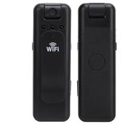 Tbest Caméra à 1080P HD Body Cam sans Fil WiFi Nuit Magnétique Arrière Portable Enregistreur Vidéo pour la sécurité à Domicile Enregistrements de Conduite ABS 44g