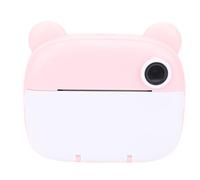 Tbest Caméra à imprimé instantané, Papier à imprimé Rolls 3 Rolls 48MP HD Double Lens Cartoon Caméra Instantanée pour Les Filles pour Garçons