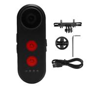 Tbest Caméra à Vélo, Loop Recording App Control IPX6 Tail Fight Came Camera Dash Cam avec 4K 140 ° Grand Angle pour Le Cyclisme Extérieur (32G)