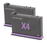 Tbest Caméra d'action X4, Batterie 2500mAh, Décodage Complet, Chargeur de Batterie de Remplacement