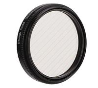 Tbest Caméra de Caméra Junestar Filtre Gol Streak Anamorphique Effet Photographie Accessoires Verre Optique Aluminium Cadre en Alliage pour Les Lumières de Nuit Shoting Level Wides (37MM)
