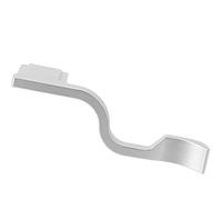 Tbest Caméra Poignée du Pouce de la Caméra Précision en Alliage en Aluminium CNC Usinage sans Miroir Poignée pour Fuji XH1 Black Red Silver 1PCS 10G (Silver)