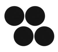 Tbest Capes de Roue Capes Universal Fit 70 Mm Diamètre Extérieur 60 Mm Couvertures de Moyeu de Voiture de Voiture pour SUV Sports ABS MATÉRIAU MÉTAL 4PCS (BLACK)