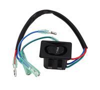 Tbest Capot de Puissance à Bascule avec Interrupteur D'inclinaison, Remplacement Direct pour Mariner 30 300 et Force 40 120, Matériau Métallique ABS de qualité Supérieure