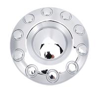 Tbest Capuchon Central de Moyeu de Roue HC3Z1130V HC3Z 1130 V HC3Z1130V Capuchon de Moyeu de Roue Avant 19,5 Pouces 10 écrous ABS chromé à Clipser avec Détails en Relief pour F450