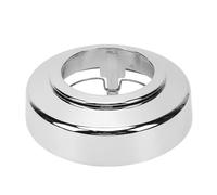 Tbest Capuchon de Moyeu Central de Roue Capuchon Central de Moyeu Couvercle de de Roue Chrome Avant Encliquetable 8 Cosses 8 Trous Ronds ABS 560-3140 avec,5 Po de Diamètre 2,5