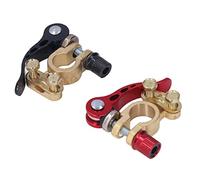 Tbest Car Battery Terminal Connector, Arrow Storage Case Clamps