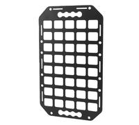 Tbest Car Seat Back Molle Panel, Aluminum Alloy Storage Organizer