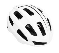 Tbest Casque de Cyclisme pour Adultes, Vélo Léger Réglable avec 21 Aérations pour Le Cyclisme sur Route, Les Déplacements en Ville, Tour de Tête 61 à 65 Cm, Mousse PC EPS (Prise Britannique Blanche)
