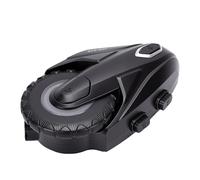 Tbest Casque de Moto Casque Bluetooth avec Réduction du Bruit CVC 8.0 IP67 étanche 500 M Interphone 2 Voies pour la Communication des Appels Musicaux