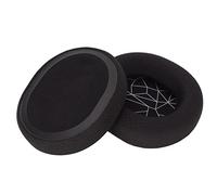 Tbest Casque Oreillette, Coussin de Remplacement Haute élasticité (Black | Matériau en cuir protéiné, compatible avec la série , installation facile