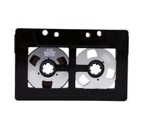 Tbest Cassette Audio 50 Minutes, Polarisation Normale, Double Face | Coque en ABS, Alliage D'aluminium, Enregistrement Musical, Support Ferrique de Type I, Compatible avec Enregistreur, Papier