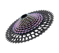 Tbest Cassette Polyvalente de 10 à 50 T 12 à Vitesse pour Aventure de Vélo de Montagne avec Une Installation Douce (Noir coloré)