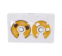 Tbest Cassette Vierge Bobine à Bobine de Haute qualité, Biais Normal, Double Face, Cassette Vide de 50 Minutes pour L'enregistrement de Musique et la Production Sonore, Boîtier en ABS