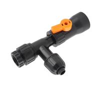 Tbest Changeur d'eau d'aquarium Python pièces d'aspirateur à ailettes supérieures pour changer d'adaptateur, buses, pompes et filtres d'aquarium