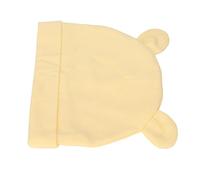 Tbest Chapeau de Naissance en Coton, Design Oreilles D'ours Doux | Tissu respirant, Léger et extensible, Sans danger pour les bébés, Pour garçons et filles