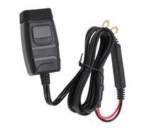 Tbest Chargeur de Téléphone Résistant à la Pluie, Guidon de Charge Rapide avec Voltmètre et Interrupteur (Blue)