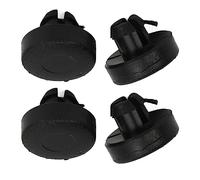 Tbest Charnière de Couvercle de Coffre Butées Antichoc Boucle de Charnière de Couvercle de Coffre de Remplacement pour Saab 93 Convertible 2004 à Avant 4PCS Matériau ABS Haute