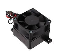 Tbest Chauffage Soufflant PTC 150W, Chauffage en Céramique Portable pour Voiture, Petit Espace, AC 220V, économe en énergie, Sûr