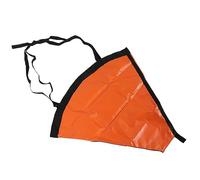 Tbest Chaussette à Dérive, Ancre de Mer, Drogue, Haute visibilité, Vent Orange, Déchirure, Portable pour Bateaux Marins, Yachts, PVC (32 Pouces)