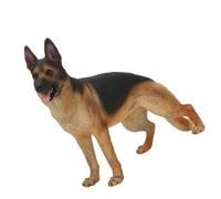 Tbest Chien Berger Allemand Modèle, Jouet en Plastique Réaliste | Durable, idéal pour les collectionneurs, outil pédagogique, utilisation polyvalente, enfants de plus de 3 ans.