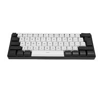 Tbest Clavier de JeuWireyboardClavier Omic 61 TouchesClavier de Jeu, Clavier G61 RVB Rétroéclairage LED 61 Touches Omic Hanical Feeling Clavier de Jeu Filaire pour Bureau et Busin Noir