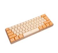 Tbest Clavier DRGBClavier Hanical Clavier61 Touches ClavierClavier USB,Clavier de Jeu USB 61 Touches Contraste Couleur RVB Lumière Ligne de Touches Seion Hanical Wireyboard pour Office