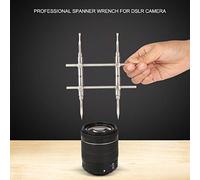 Tbest Clé à Molette Professionnelle pour Objectif D'appareil Photo Numérique, Outil de Maintenance de Réparation en Acier Inoxydable de Haute qualité avec Vis Hexagonales pour Les