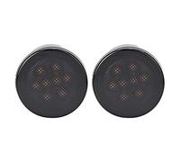 Tbest Clignotant Jk, Clignotant Clignotant Faros LED RGB Jk,1 Paire De Clignotants,1 Paire De Feux De Position Latéraux pour Clignotants LED pour