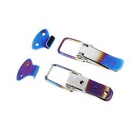 Tbest Clip de Verrouillage Universel pour Capot de Voiture, Crochet de Serrage Rapide, Petite Taille, Compatible avec la Plupart des Véhicules