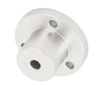 Tbest Connecteur D'accouplement à Bride de 4 Mm, Connecteur d'arbre en Alliage D'aluminium pour Moteur Omni Wheel 14145 Fixez Facilement Les Roues du Robot aux Arbres du Moteur