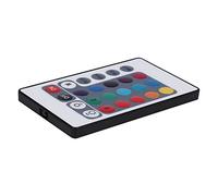 Tbest Contrôleur de couleur claire, mini télécommande infrarouge 17/20/24/44 touches pour bande lumineuse LED RVB 3528 5050 (touche IR24)