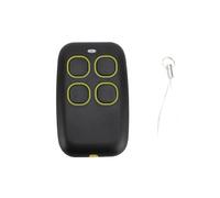 Tbest Copie sans Fil Télécommande Clonage de Porte de Garage Télécommande Duplicateur à Distance Bande Complète 250 à 913 MHz 4 Canaux avec Code Roulant pour Porte de Garage (YELLOW)